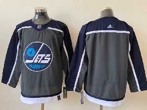 Mens Winnipeg Jets Custom Black 2021 Reverse Retro Alternate Adidas Jersey